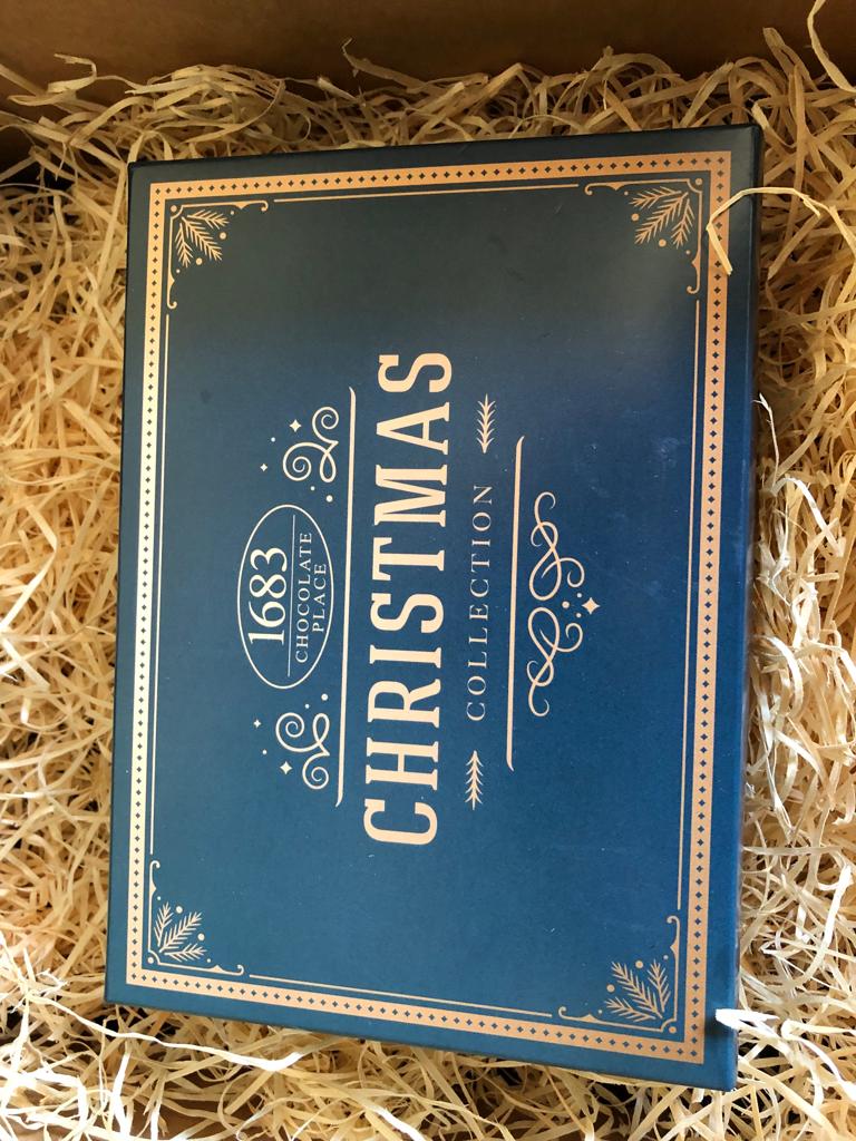 Luxury Christmas Chocolates, Cave Aged Rock Star Cheese & Christmas Preserve Gift Hamper