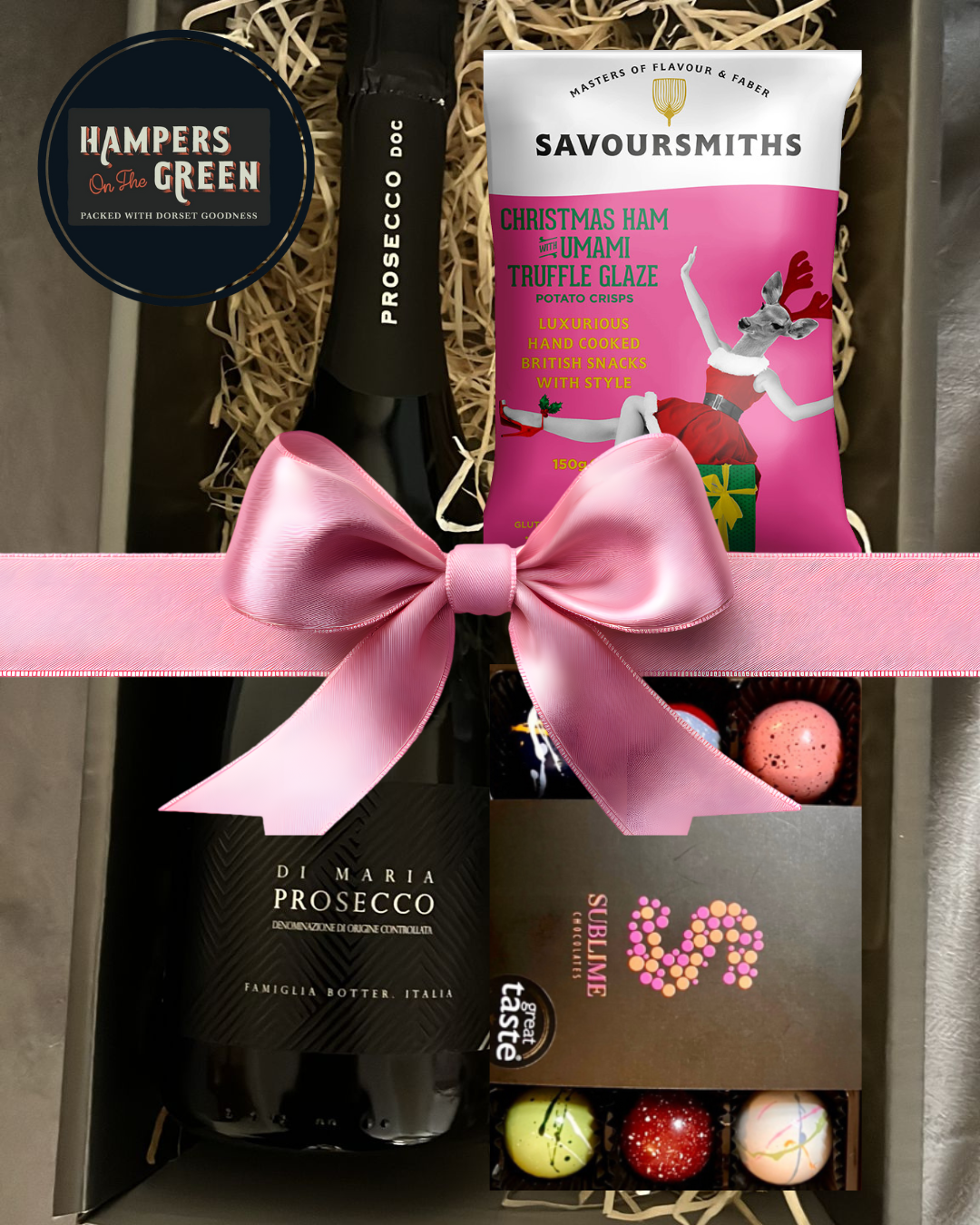 Pink Christmas Celebration Hamper