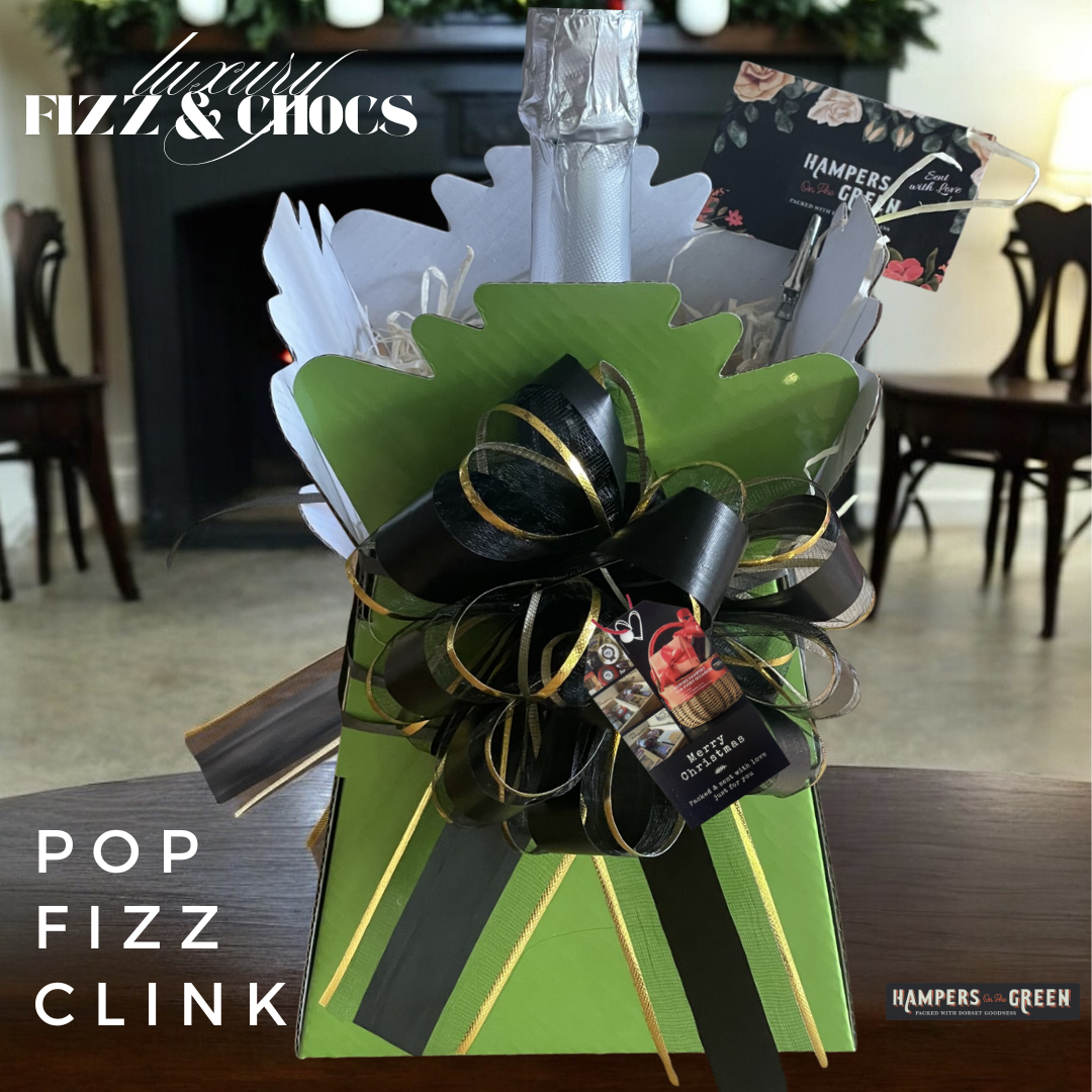 Luxury Fizz & Chocs Hamper – Celebrate Christmas with Sparkle & Sweetness